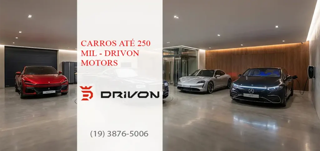 Carros até 250 Mil
